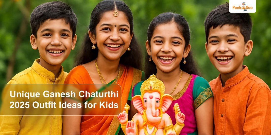 Unique Ganesh Chaturthi 2025 Outfit Ideas for Kids