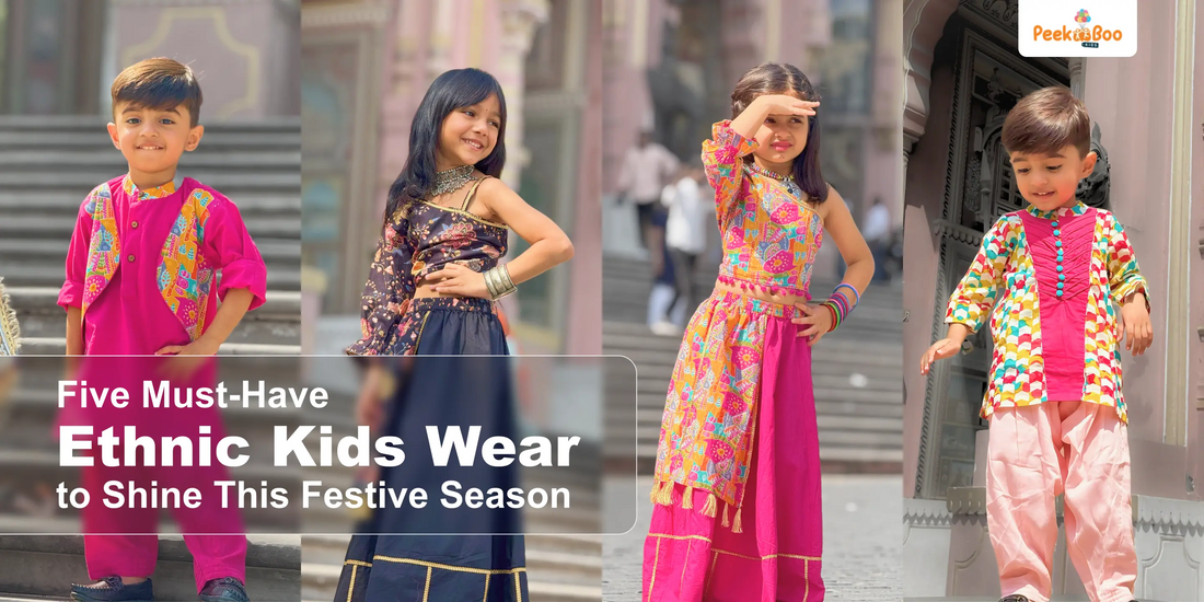 5 Must-Have Ethnic Wear for Kids to Shine This Festive Season | Peekaaboo Kids