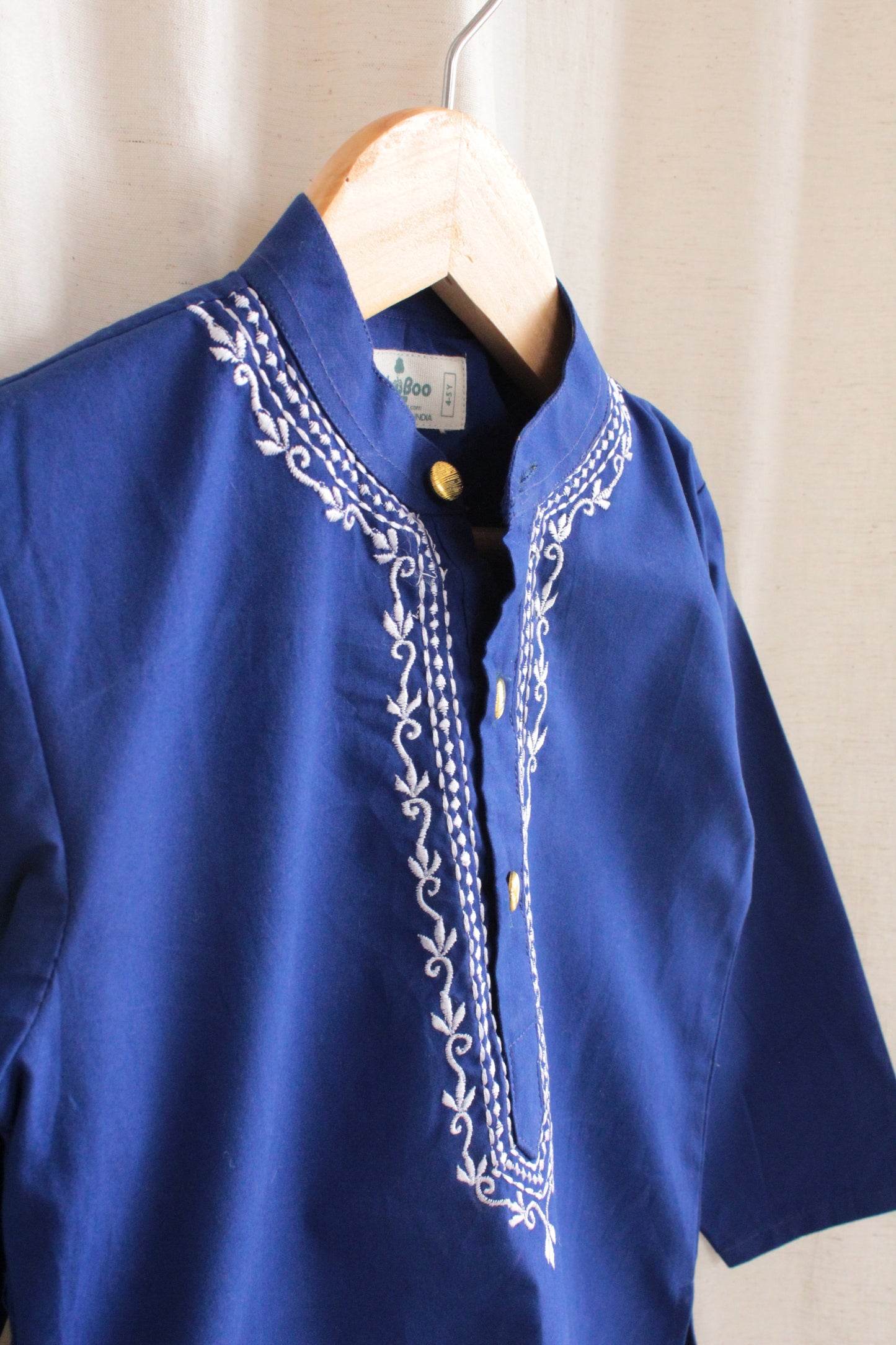 Boys Tyohaar embroidered Kurta with Pajami set
