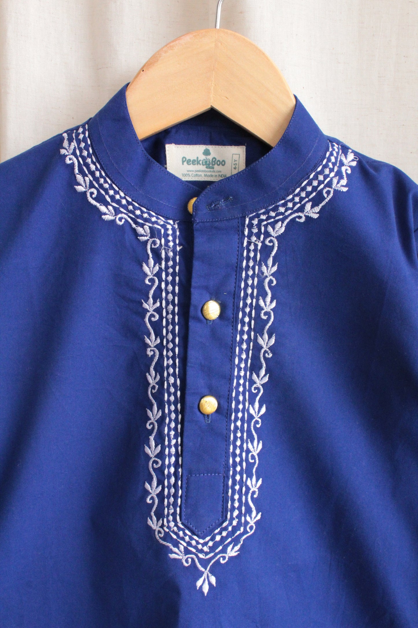 Boys Tyohaar embroidered Kurta with Pajami set