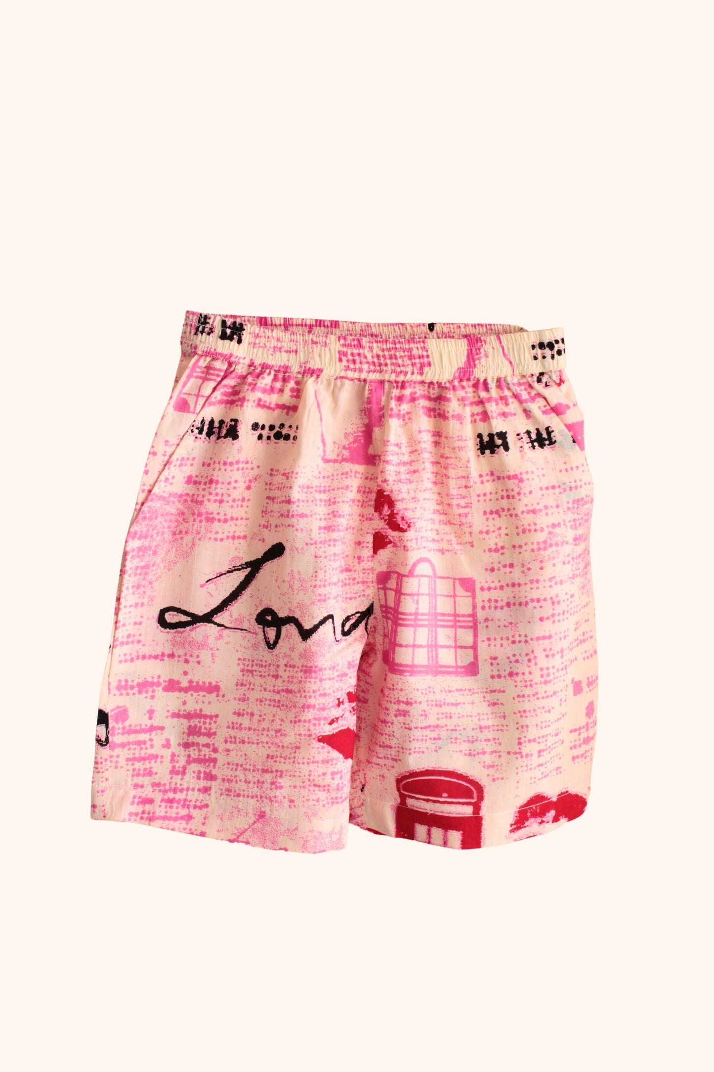Boys Charles Resort Wear Set - London Pink
