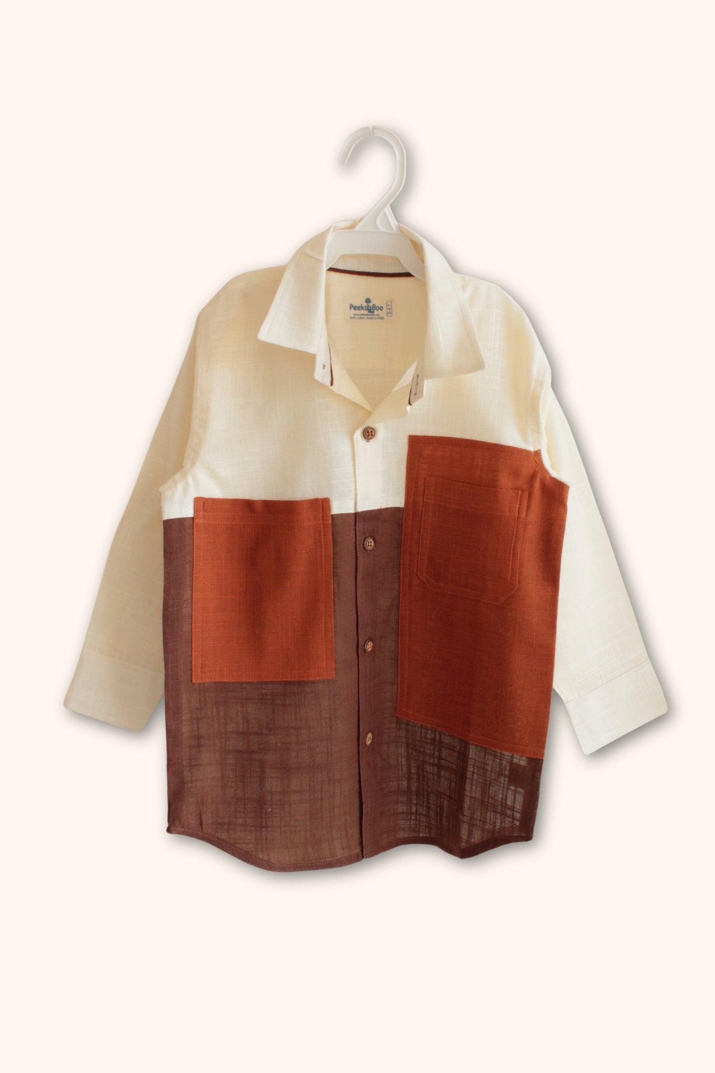 Boys Gentleman Pure Cotton Classic Clothing Set - Brown