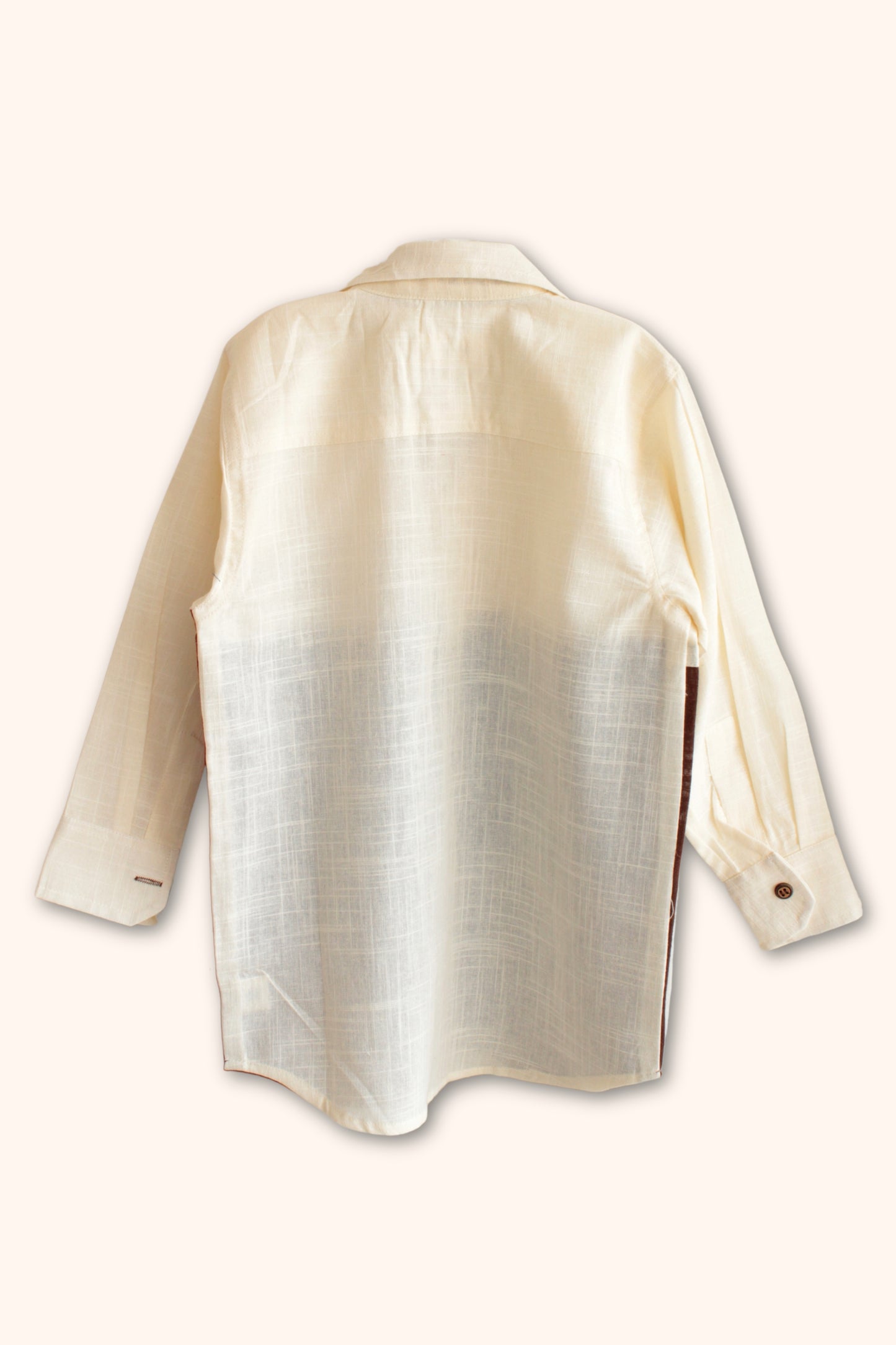 Boys Gentleman Pure Cotton Classic Clothing Set - Brown