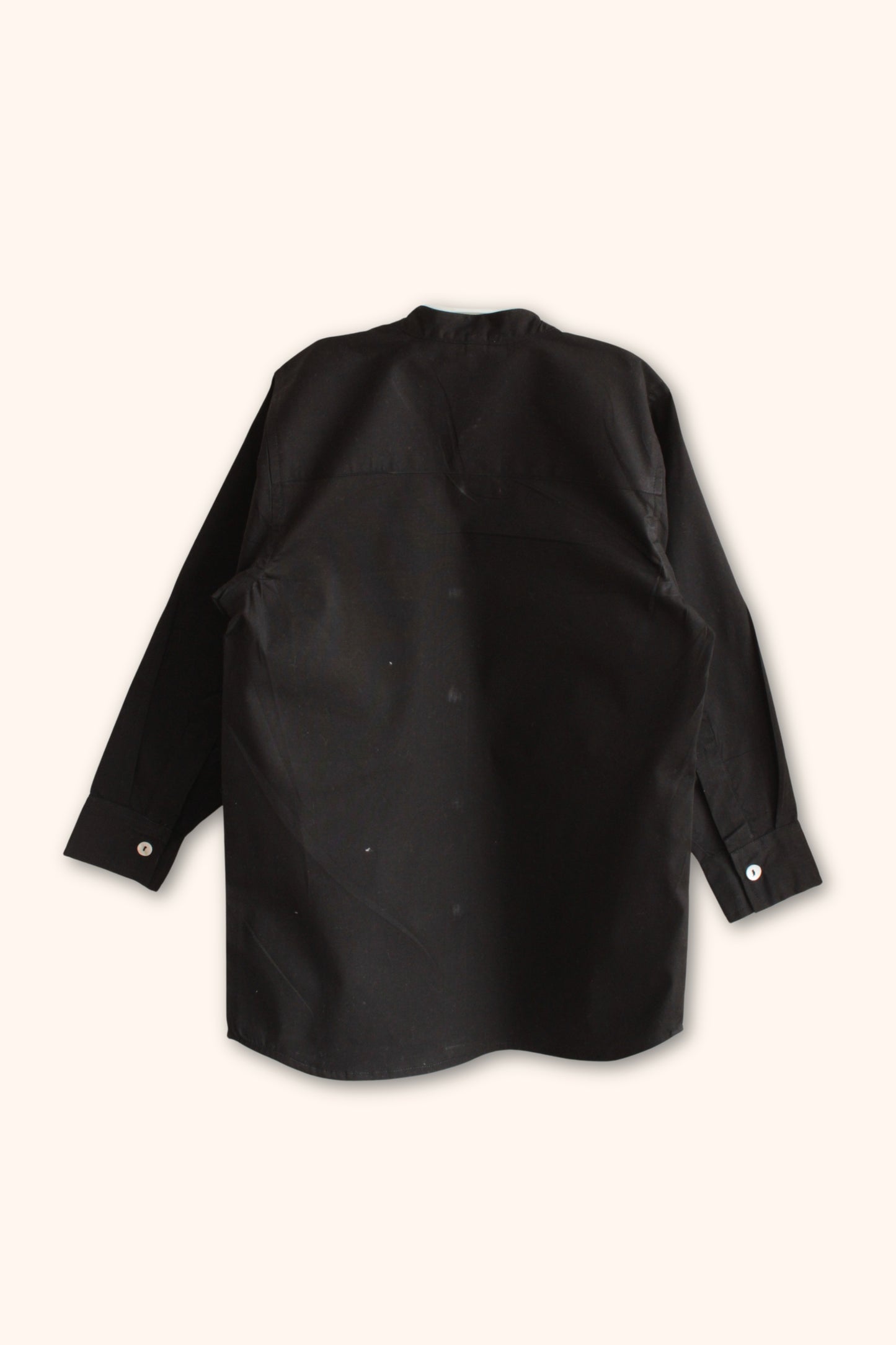 Boys Pure Cotton Shirt - Classic Black
