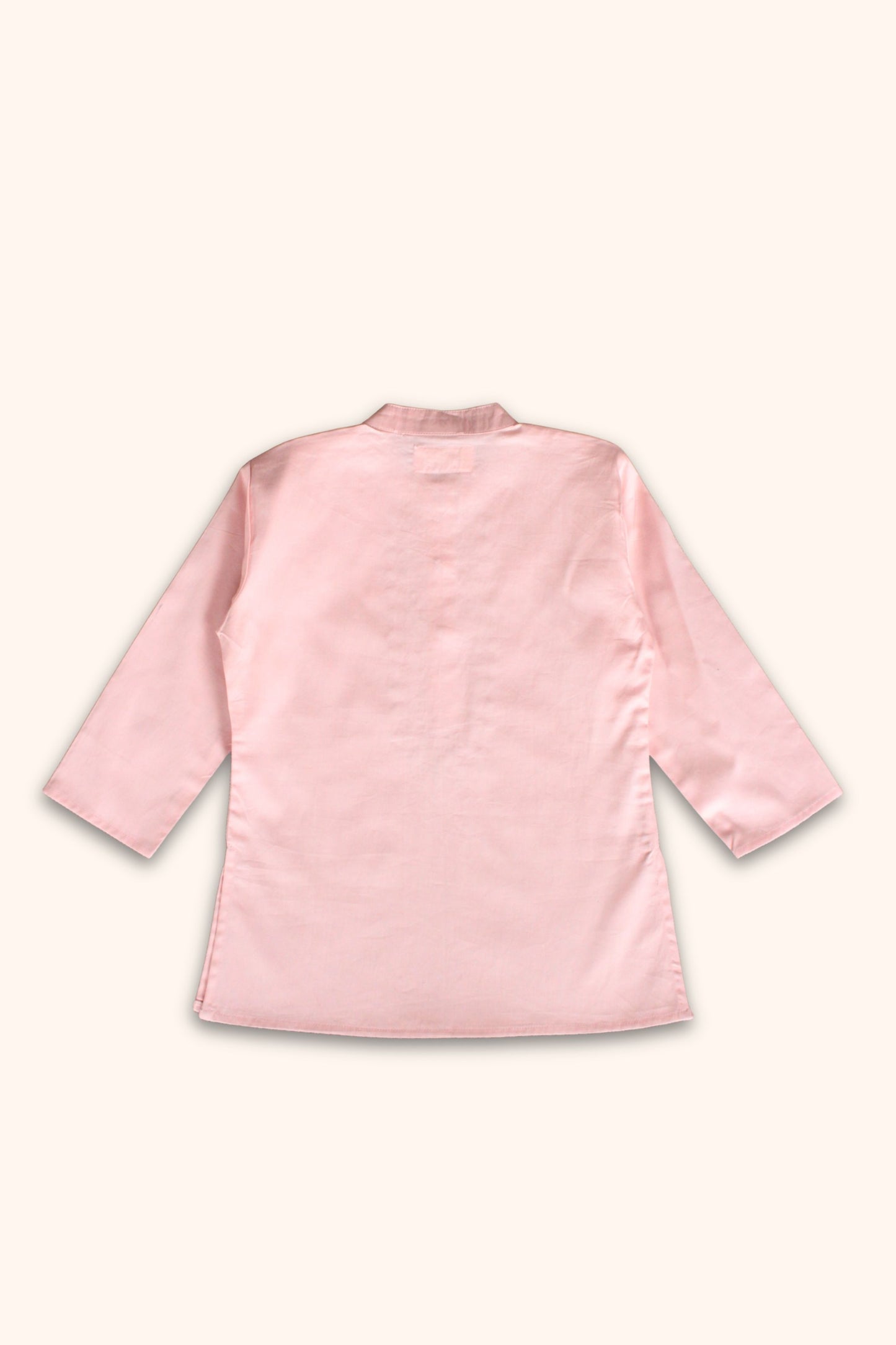 Boys Sitara Kurta Pant ethnic clothing set - Dust Pink