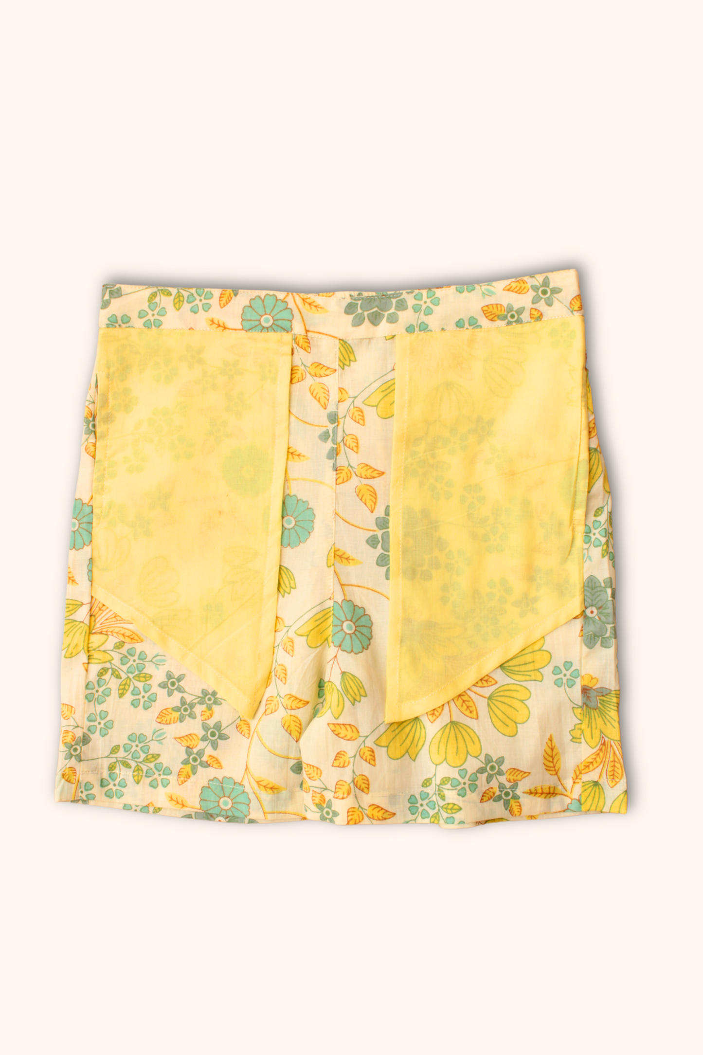 Girls Noor Pure Cotton Clothing Set - Lemon Yellow