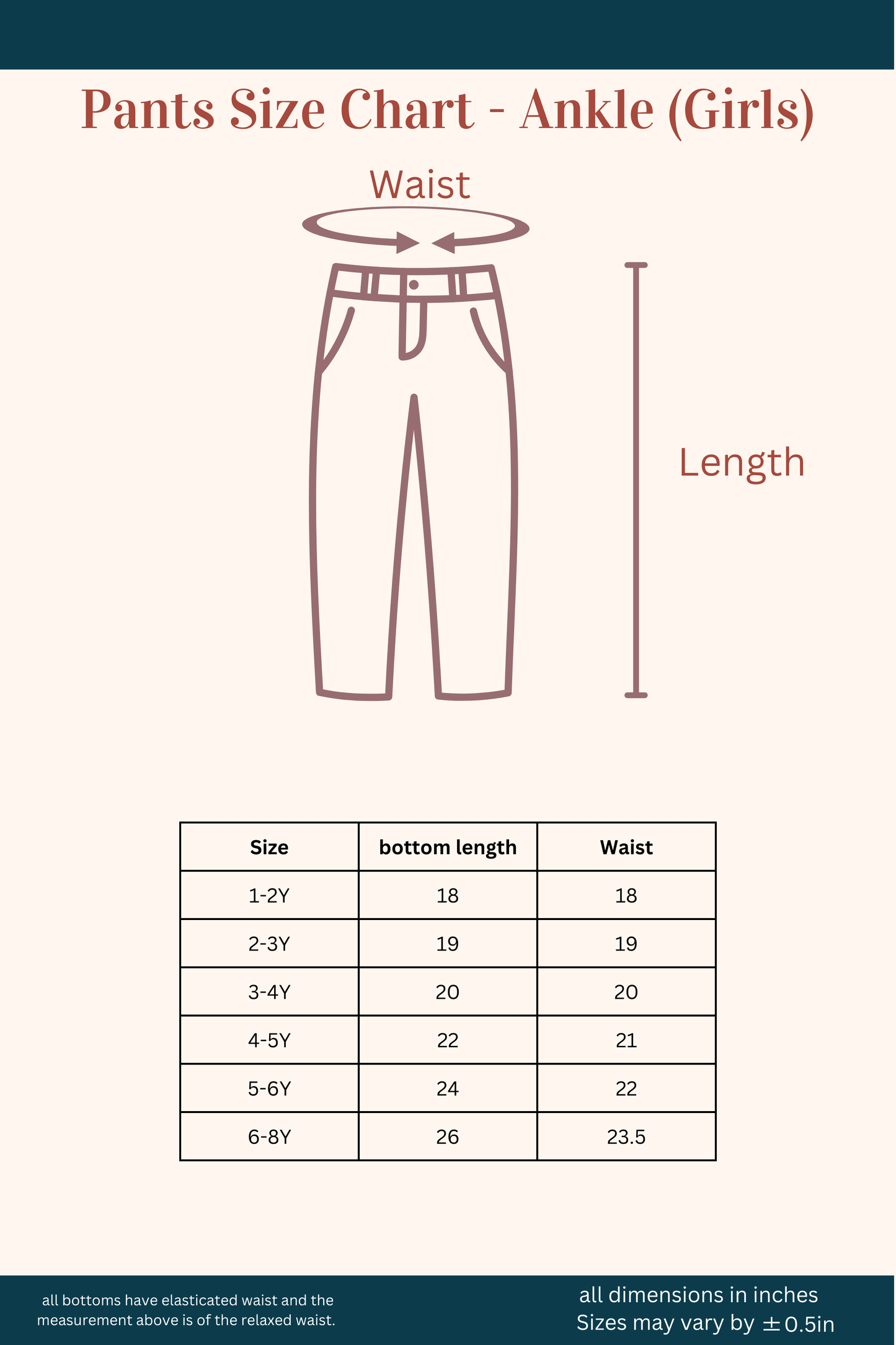 Girls Radhe Top and Dhoti Pants Ethnic Clothing Set - Rust