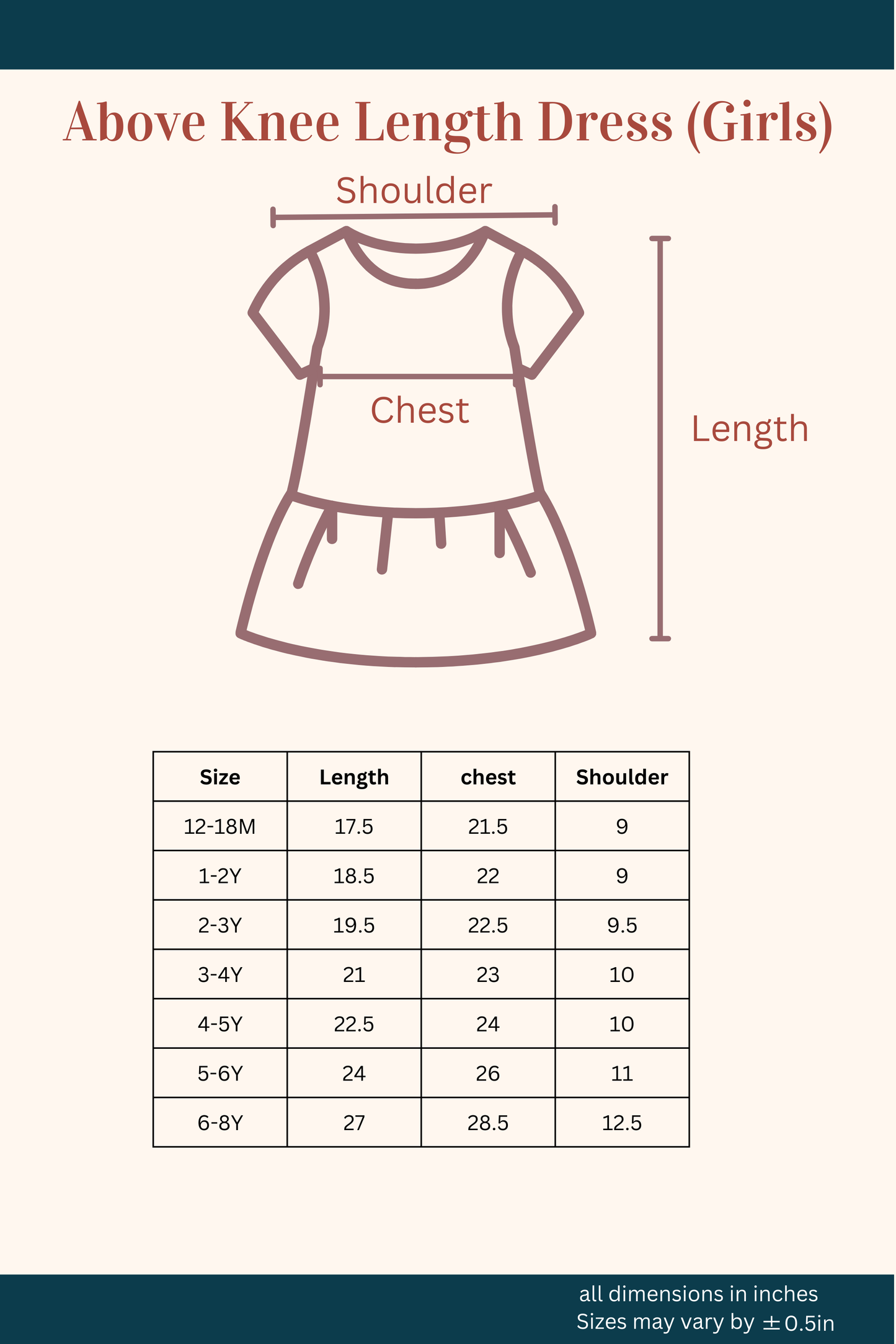 Girls Pure Cotton Asymmetrical Colorblock Dress - Orange / Red