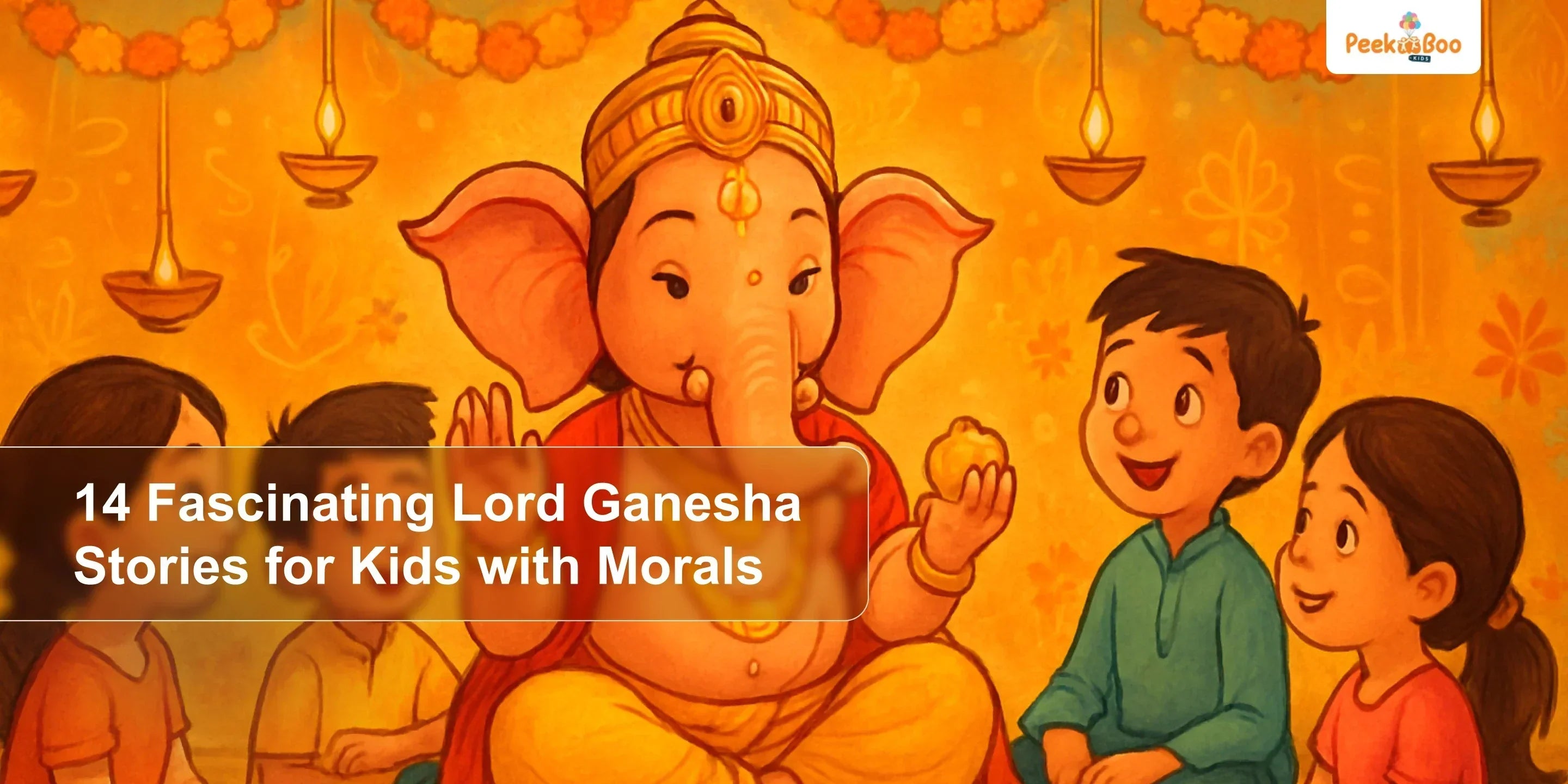 14 Fascinating Lord Ganesha Stories for Kids with Morals