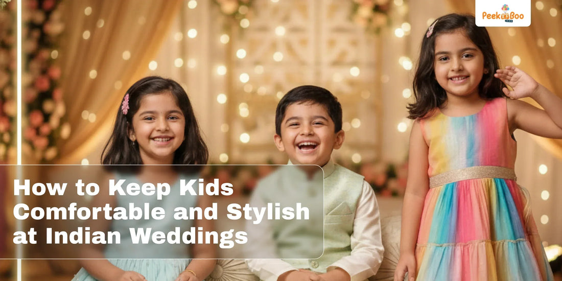 How to Keep Kids Comfortable and Stylish at Indian Weddings
