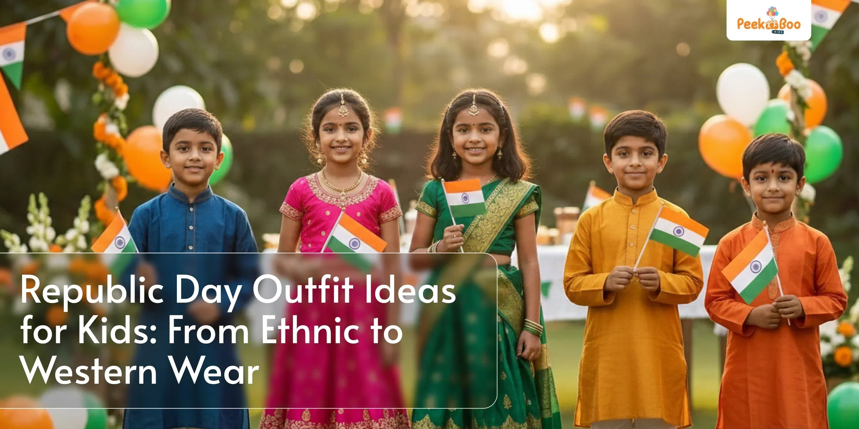 Republic Day Outfit Ideas for Kids: From Ethnic to Western Wear
