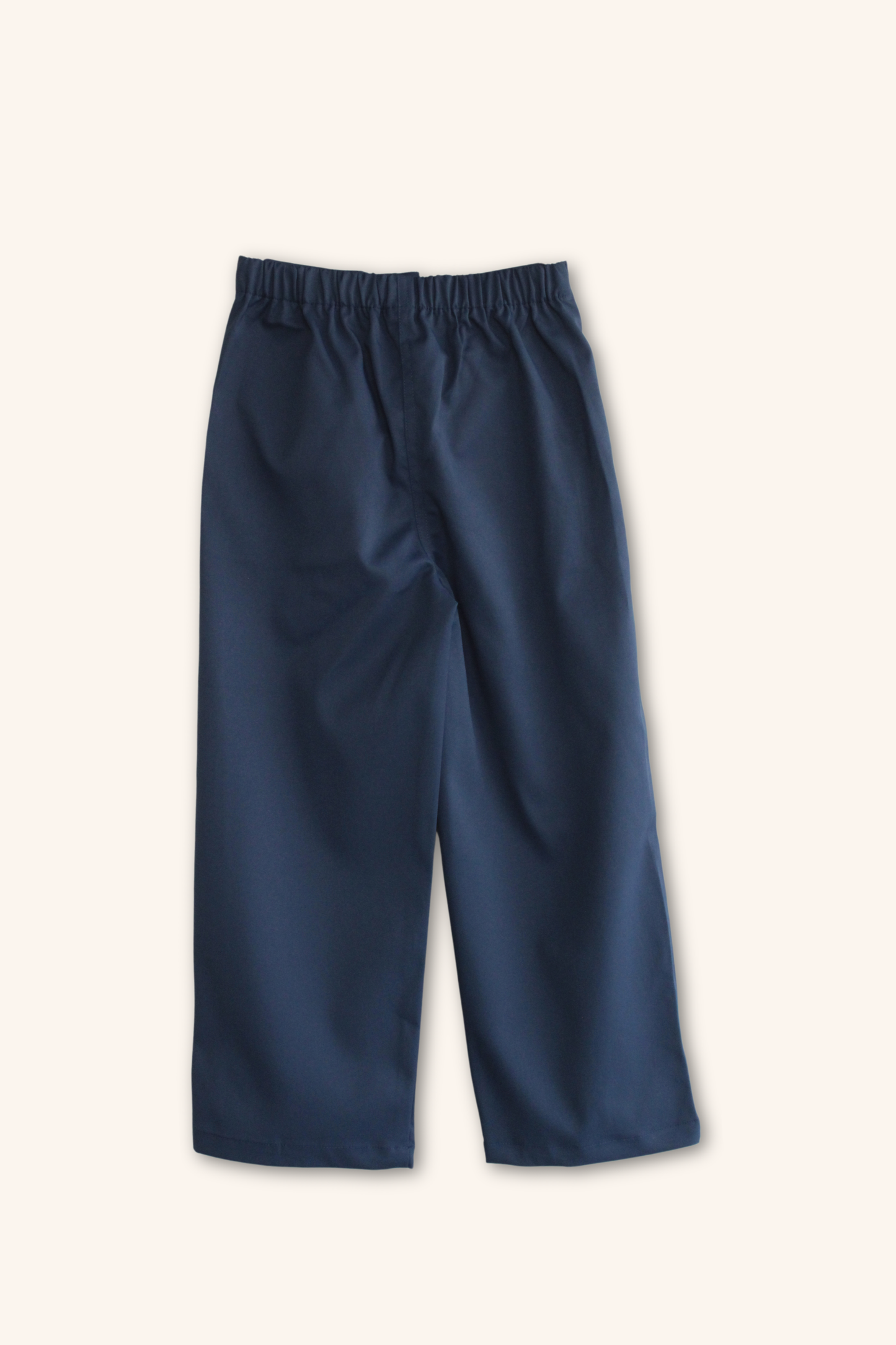 Boys Rebel Pure Cotton Shirt with Korean Pants - Rust & Navy