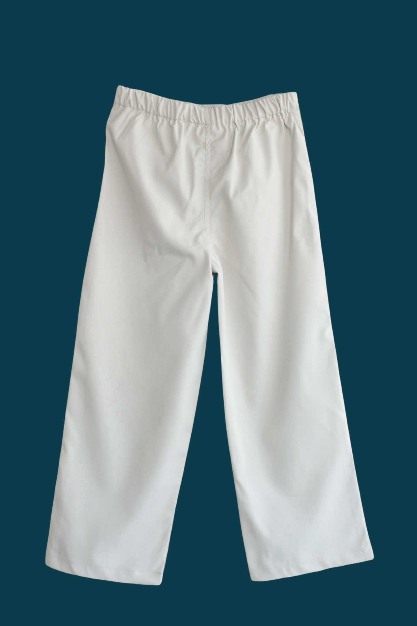 Boys Rebel Pure Cotton Shirt with Korean Pants - Blue & Cream