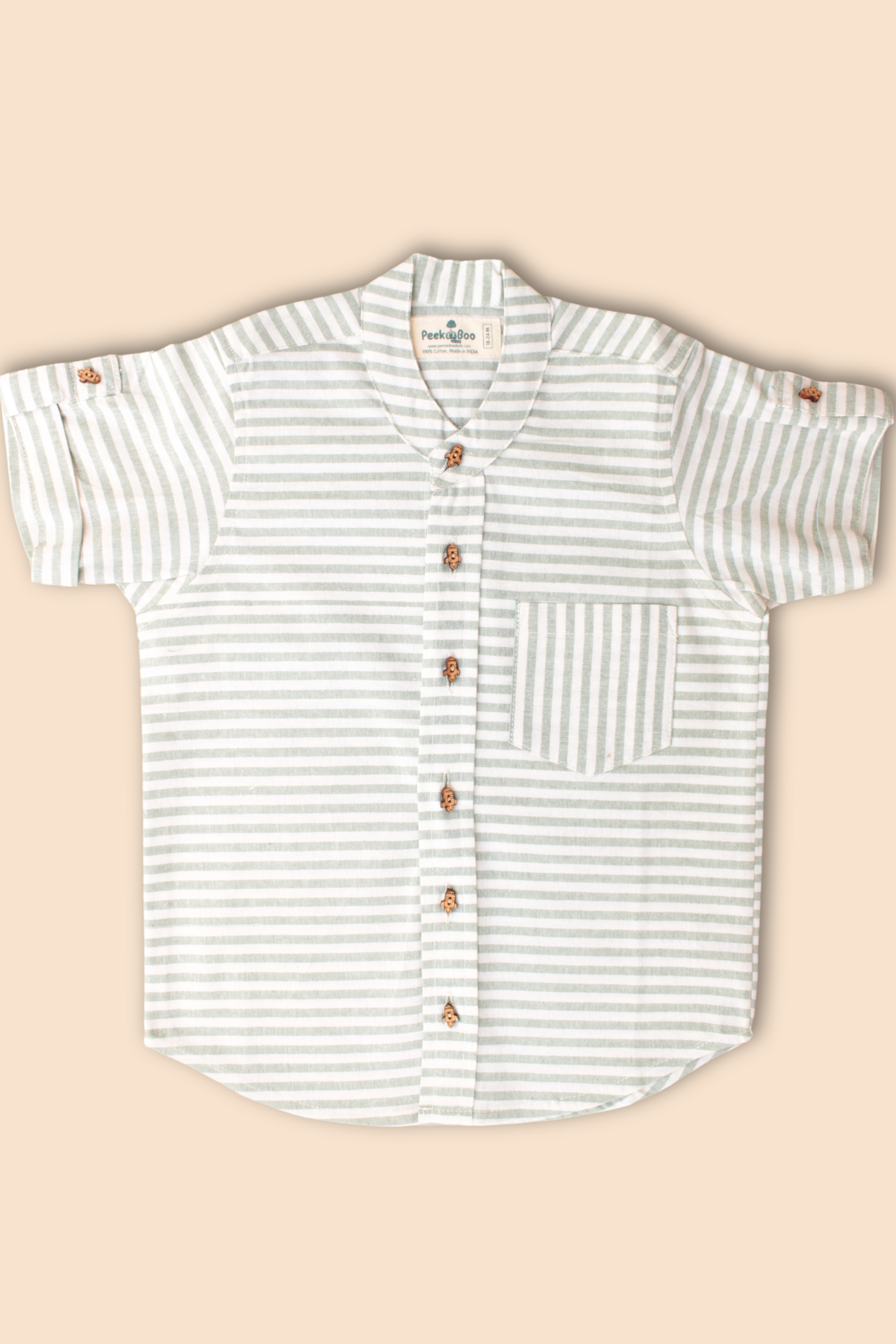 Boys 100% Cotton Shirt for Summer - Peekaaboo Kids - Below 1000, Boys, Featured, Shirt