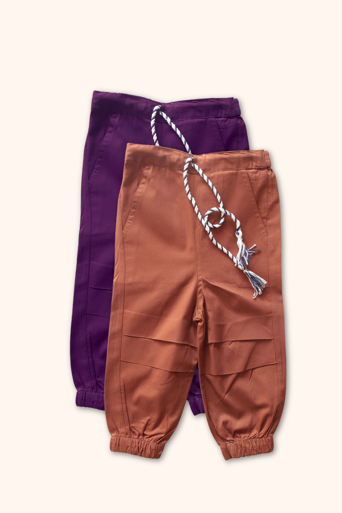 Boys Pure Cotton Cargo Pants Combo