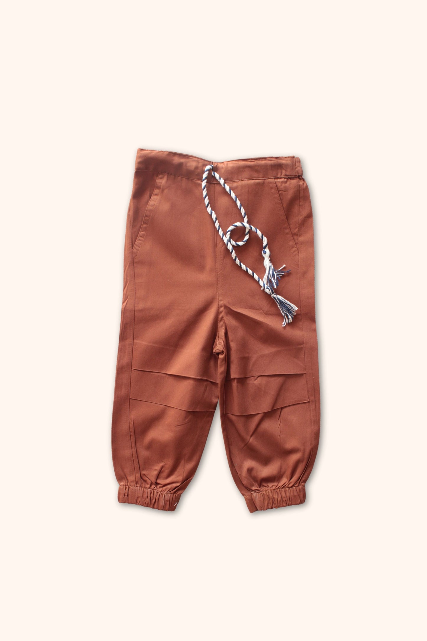 Boys Gentleman Pure Cotton Classic Clothing Set - Brown / Mauve