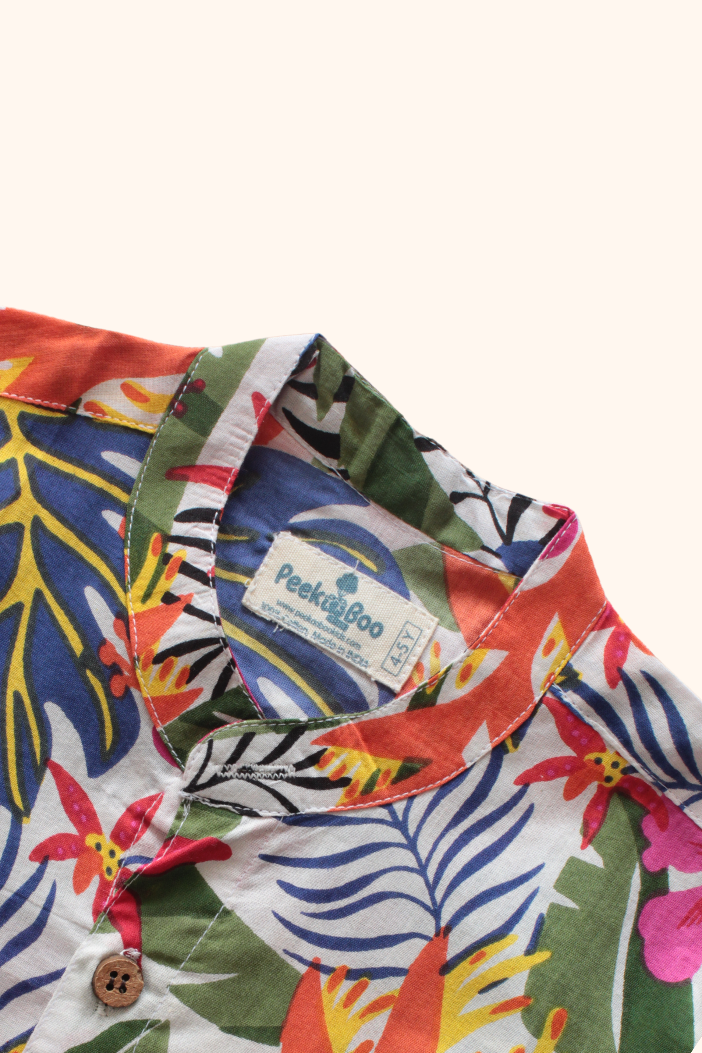 Boys Pure Cotton Shirt - Multicolor
