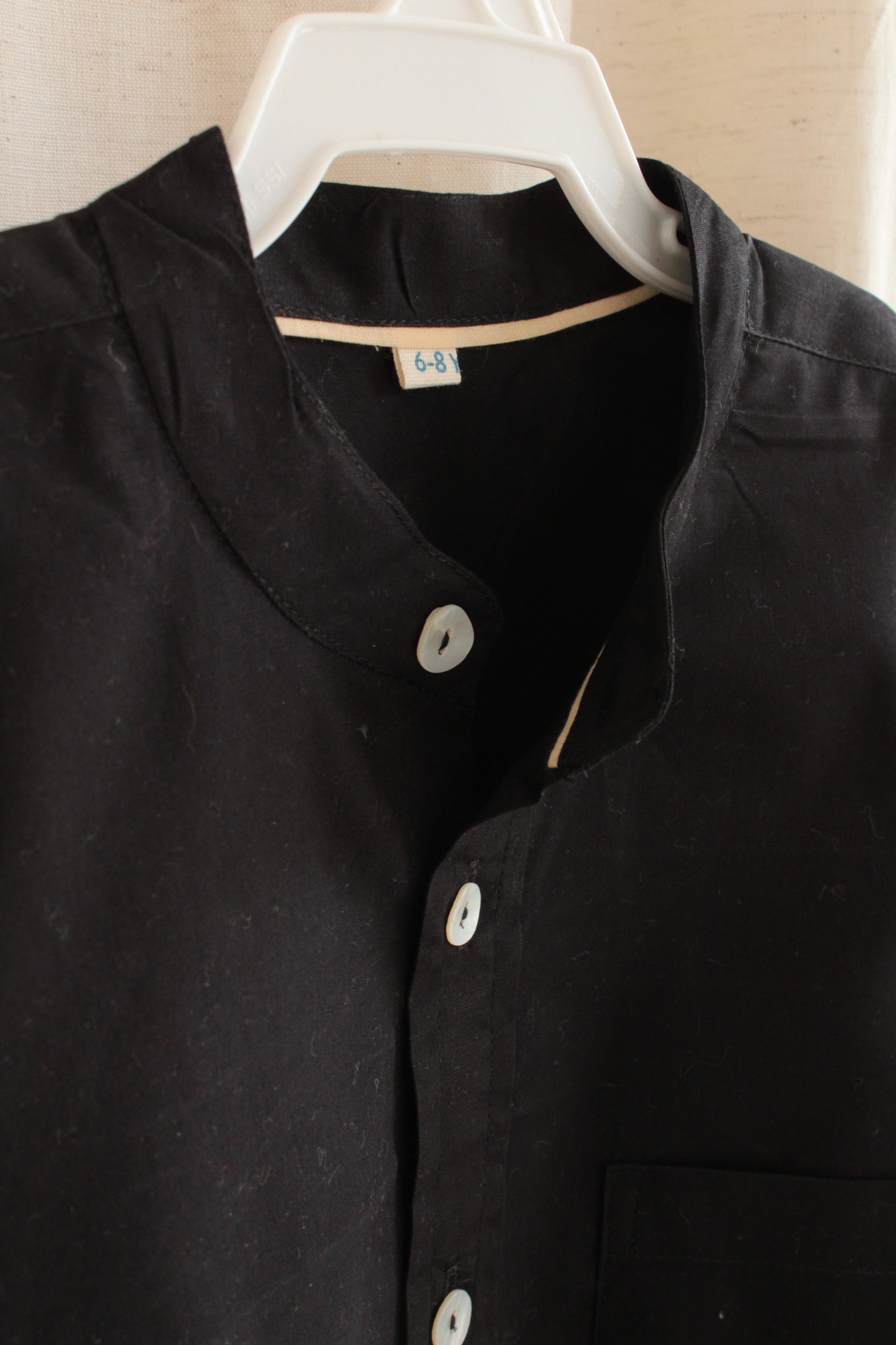 Boys Gentleman Pure Cotton Classic Clothing Set - Black Brown
