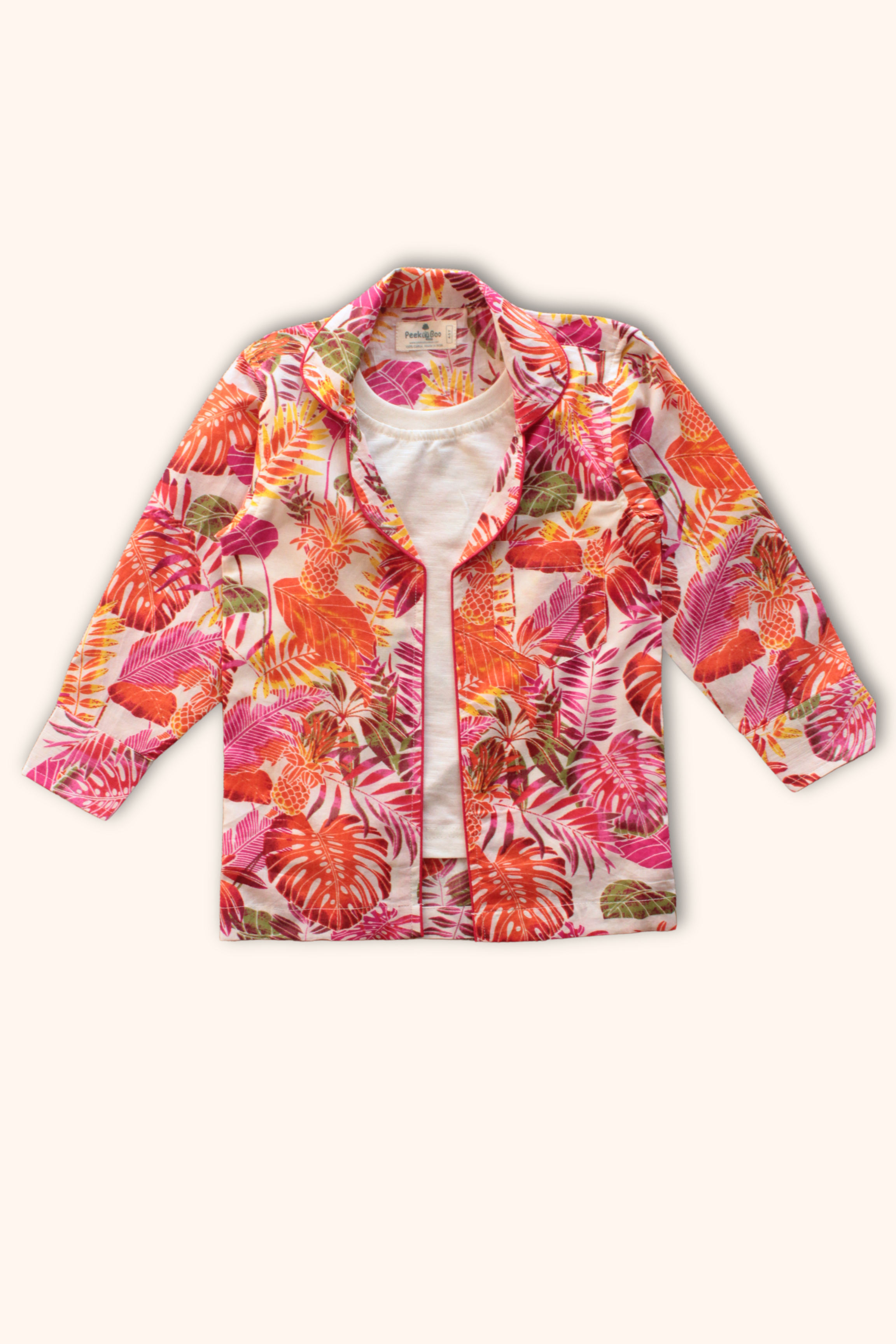 Boys Florida Resort Wear Set - Red