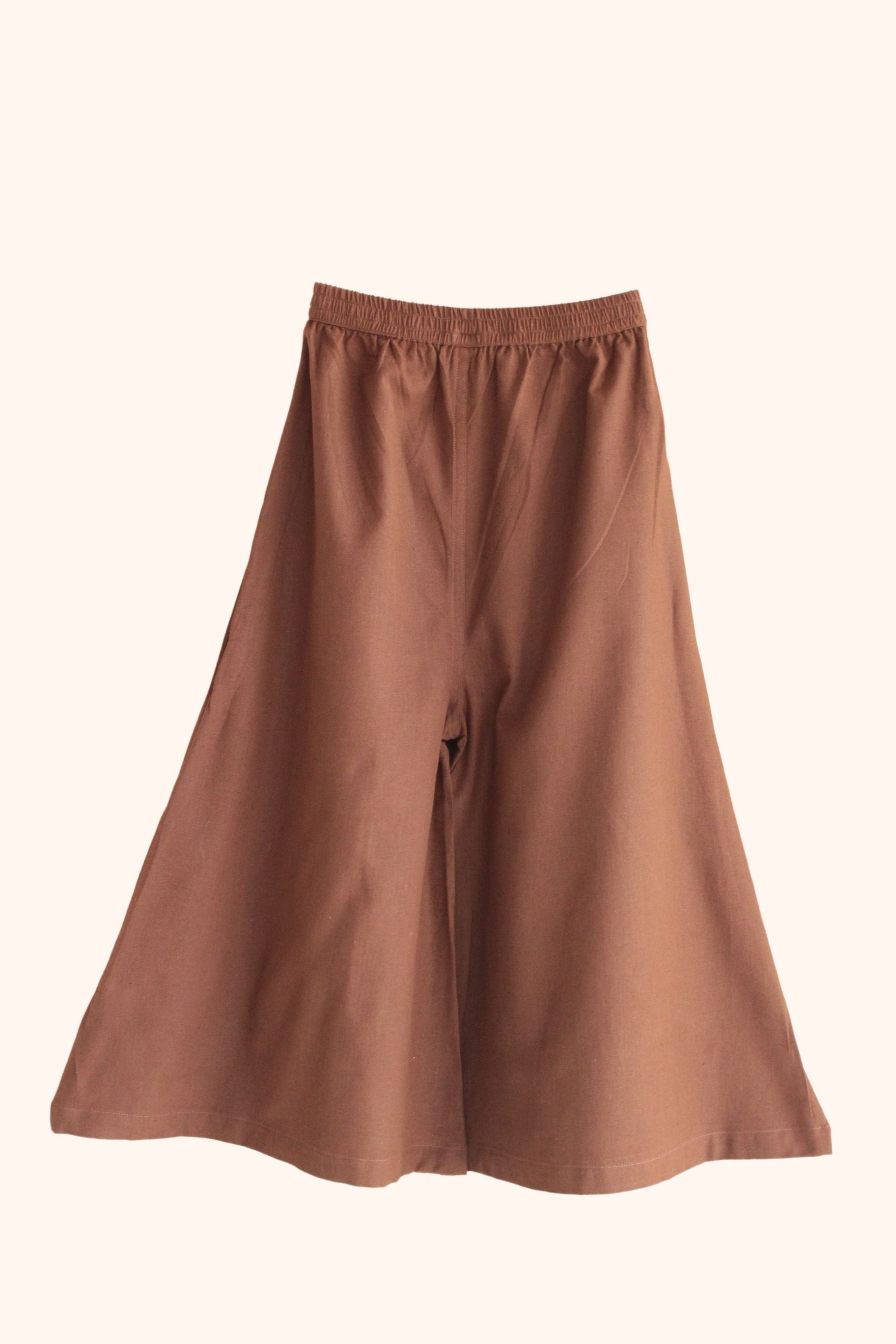 Girls Midnight Brown Pure Cotton clothing set