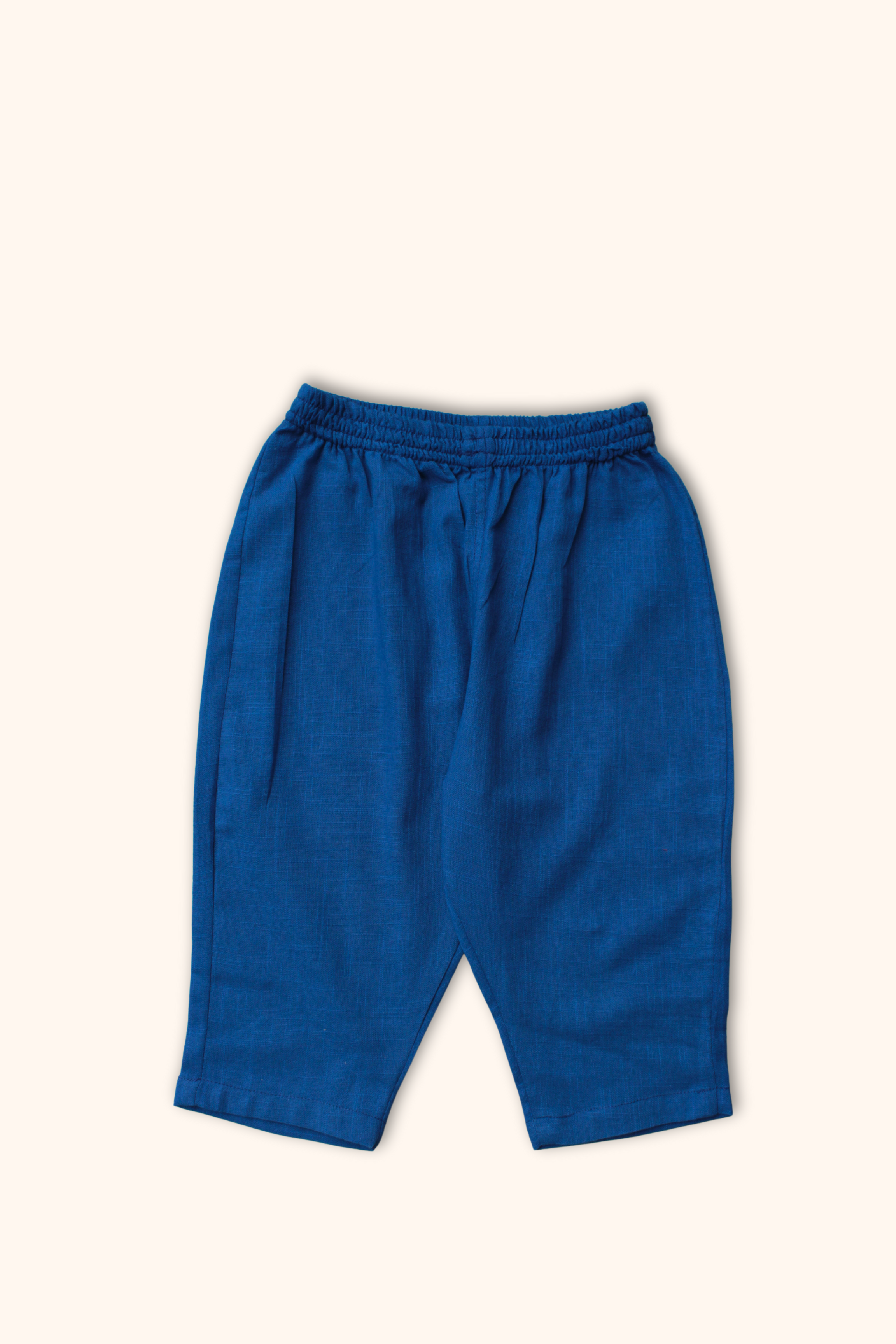 Boys Pathan Kurta Pant & Jacket 3 piece ethnic clothing set - Blue