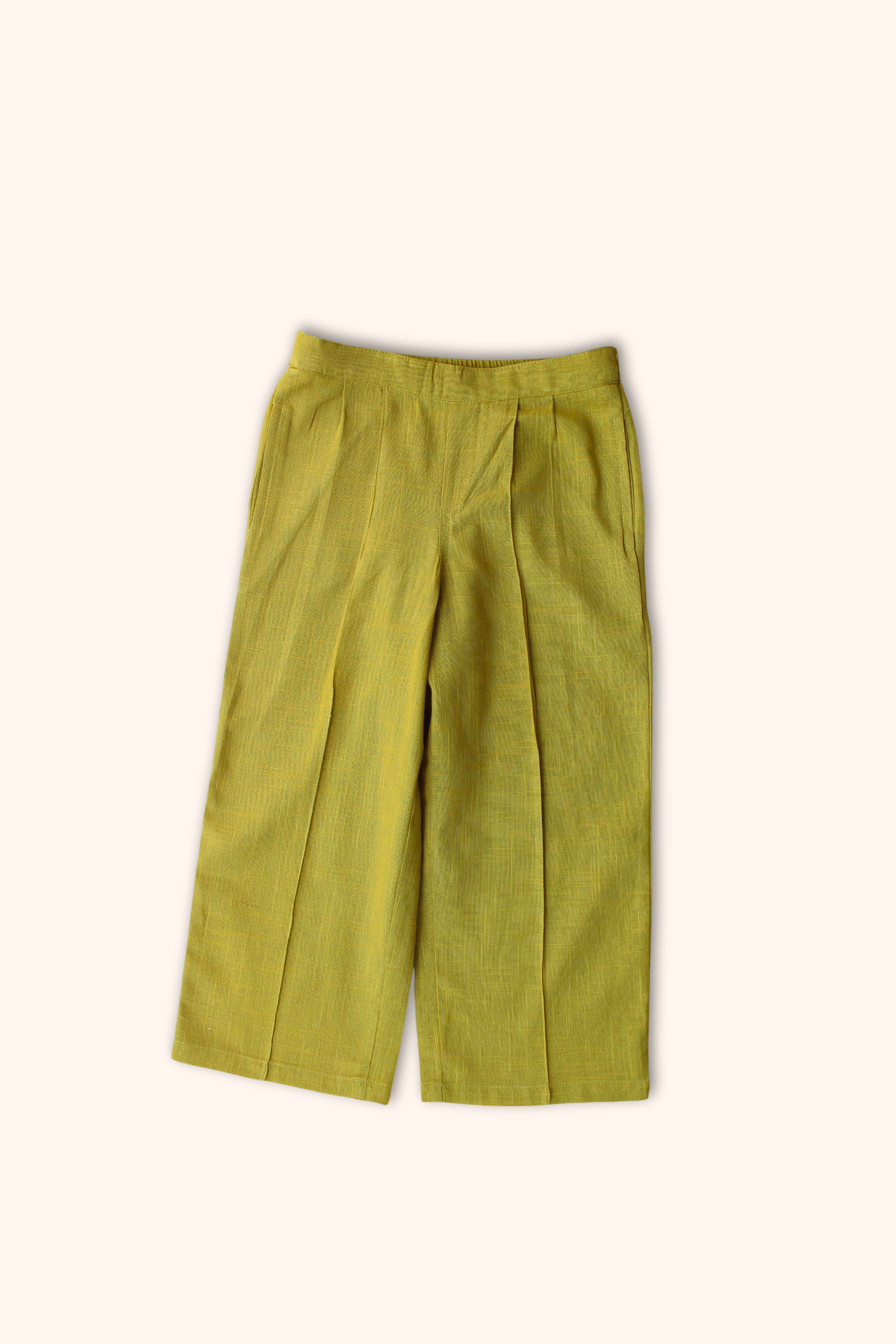 Girls Hawai Smocked Crop Top & Pleated Pants - Peekaaboo Kids - Above 1000, Clothing Set, Coord Set, Featured, Girls, Resort Wear