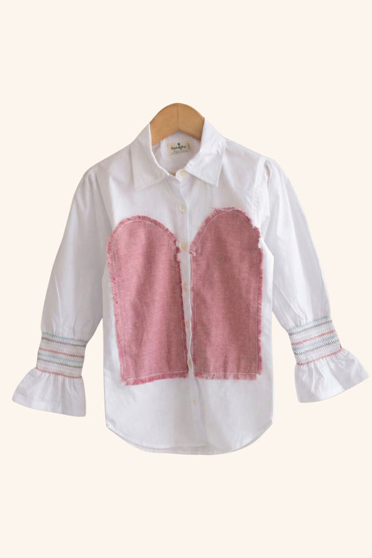 Girls Pink Friday Pure Cotton clothing set