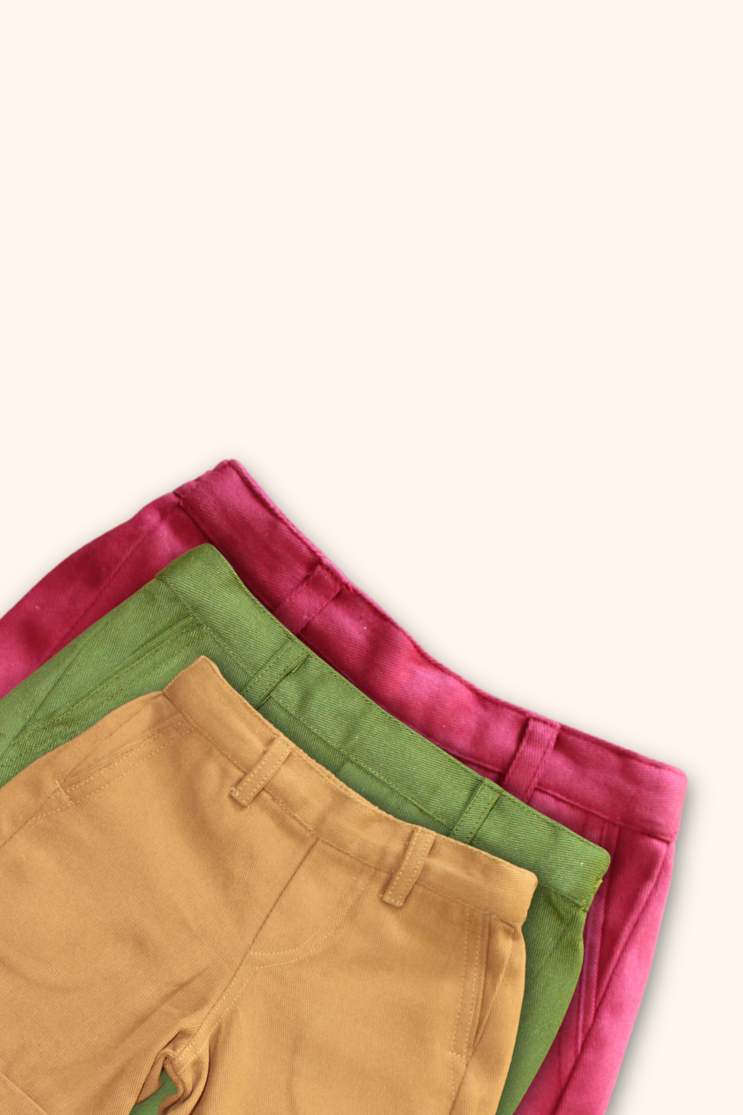 Boys 100% Cotton Shorts - Maroon - Olive - Tan - Peekaaboo Kids - Below 1000, Bottoms, Boys, Featured, Shorts