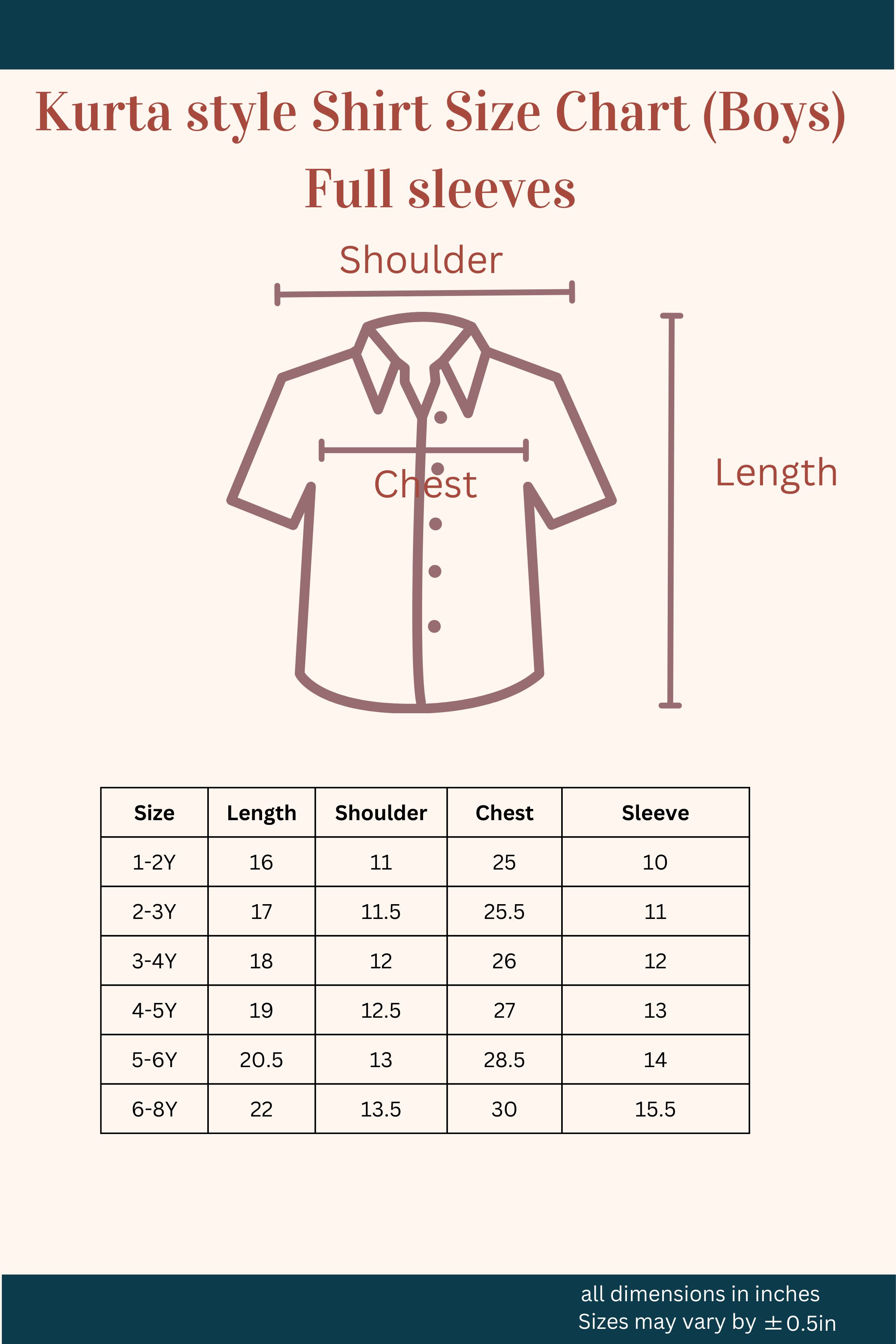 Boys Pure Cotton Clothing Set - Pintuck Shirts & Brown Cargo Pant
