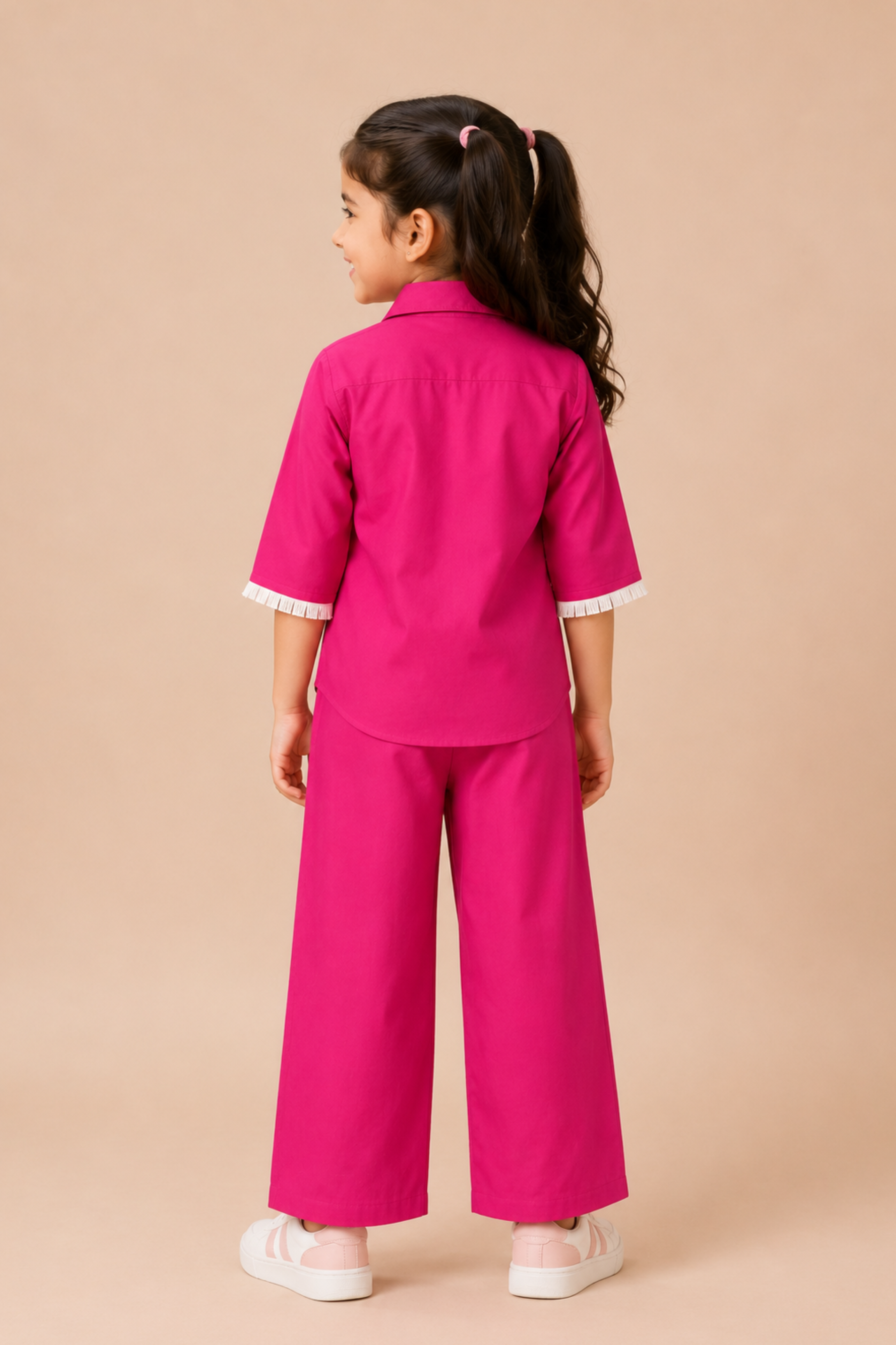 Girls Tokyo Pure Cotton clothing set - Pink