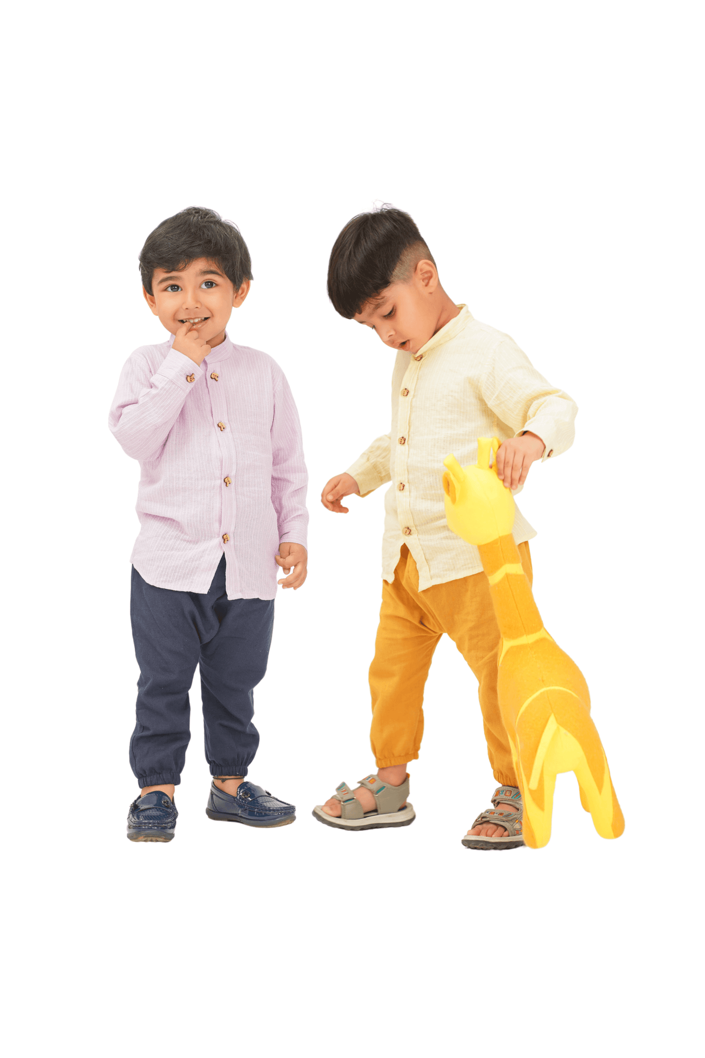 Boys Pure Cotton Miyani Pants Combo - Peekaaboo Kids - Boys, Combo, Pants